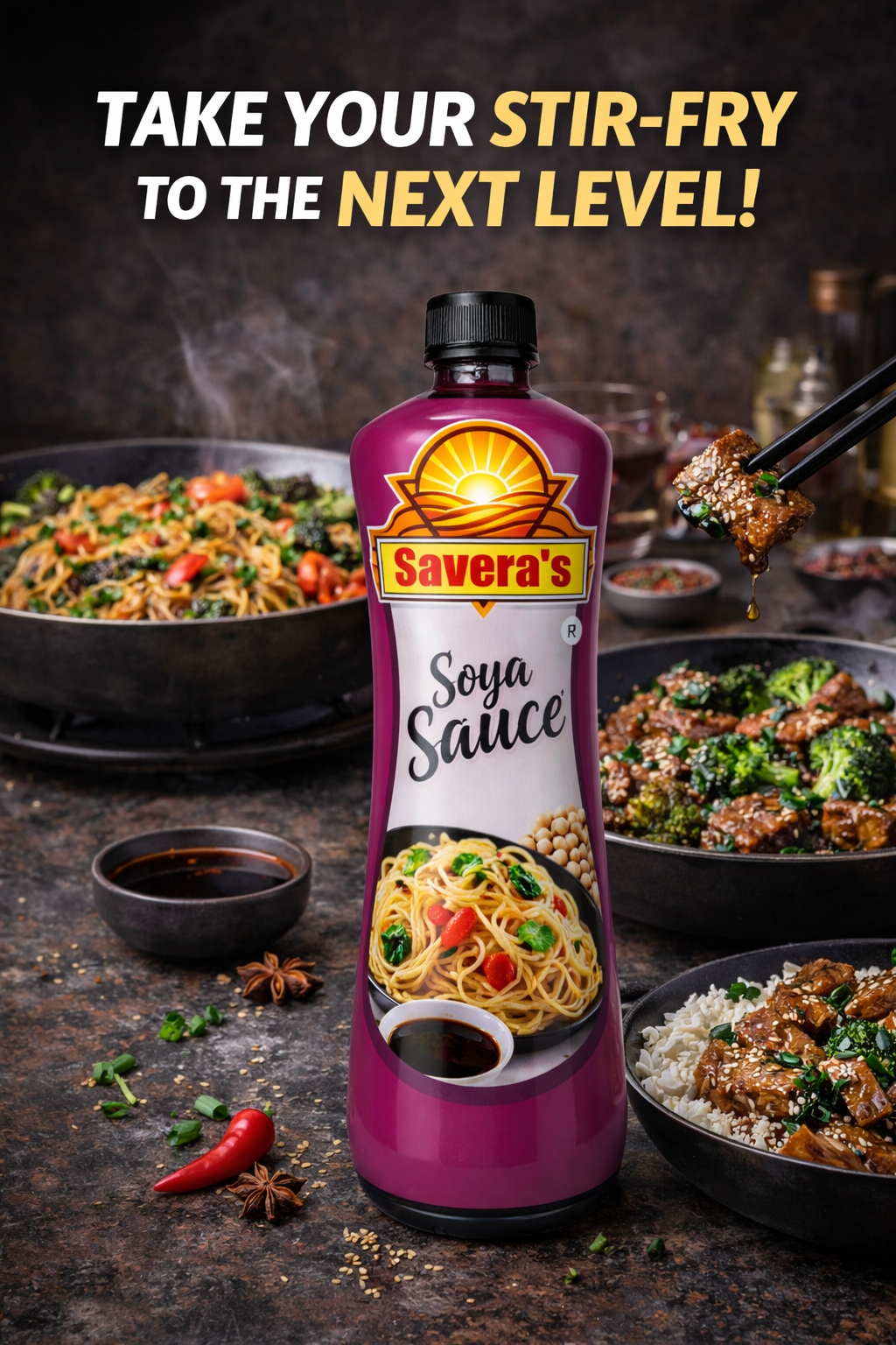 Soy Sauce (700g) view 3